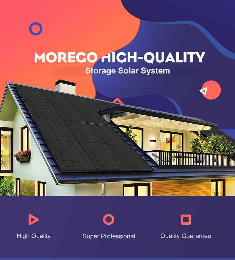 Moregosolar Solar Energy System Home 10kw 5kw Storage Power Bank for Home Electric