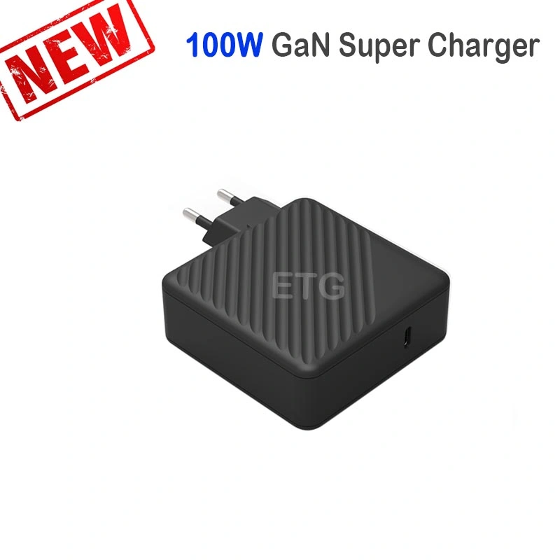 100W USB-C Pd Smart Laptop Power Adapter for MacBook, DELL, Lenovo, HP, Acer, Thinkpad, Asus.