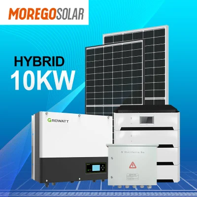 Moregosolar 태양 에너지 시스템 가정용 전기용 10kw 5kw 저장 전원 은행